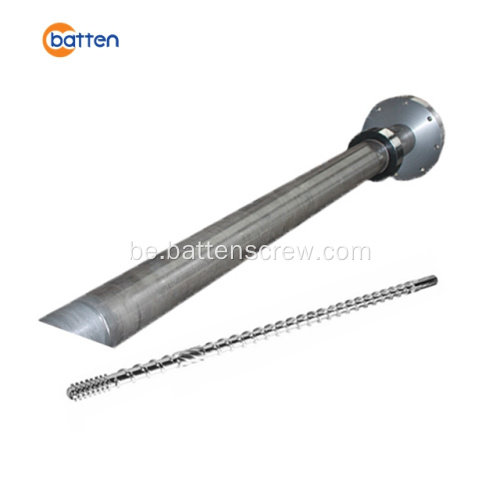 ПЭ выдзімае адзіночны экструдэрны шруба і бочка